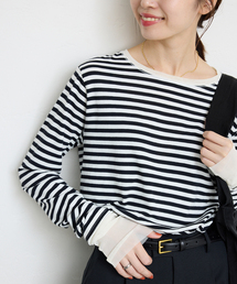 SLOBE IENA | 《追加7》レイヤードスリーブロンTEE(Tシャツ/カットソー)