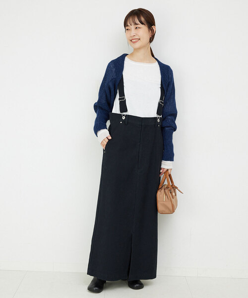 SLOBE IENA（スローブイエナ）の「《追加7》レイヤードスリーブロンTEE（Tシャツ/カットソー・レディース・ブラック系その他/アイボリー/ホワイト・FREE）」の20枚目の写真