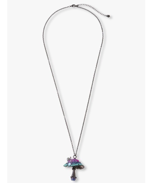 ANNA SUI アナスイ ネックレストップ ブローチ カラフル キノコ ANNA SUI アナスイ ネックレストップ ブローチ カラフル キノコ