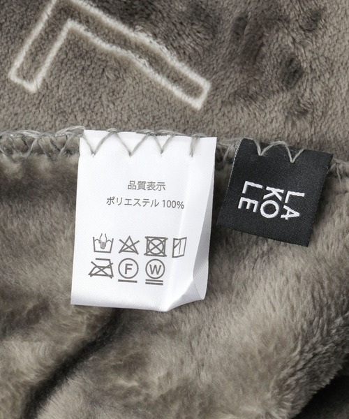 LAKOLE(ラコレ)の「ブランケット(L) / 145708(ブランケット・レディース・サンドグレー/チャコール・FREE)」の15枚目の写真