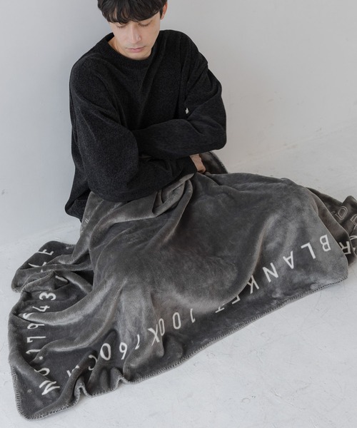 LAKOLE(ラコレ)の「ブランケット(L) / 145708(ブランケット・レディース・サンドグレー/チャコール・FREE)」の17枚目の写真