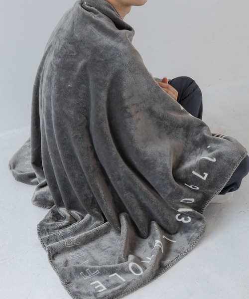 LAKOLE(ラコレ)の「ブランケット(L) / 145708(ブランケット・レディース・サンドグレー/チャコール・FREE)」の19枚目の写真