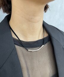 Omekashi | フェイクレザー/ベロアニュアンスチョーカー(ネックレス)