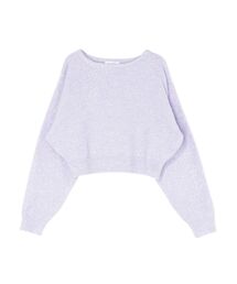 CALNAMUR | SPARKLE SHAGGY KNIT/スパークルシャギーニット(ニット/セーター)
