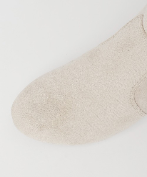 Honeys(ハニーズ)の「バックレースアップブーツ(ブーツ・レディース・チャコール/アイボリー/ブラック・S/M/L/LL)」の18枚目の写真