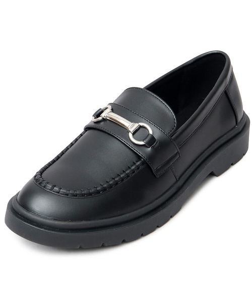 ８(eight)（エイト）の「ビットローファー ドレスシューズ（ローファー・メンズ・ブラック・SMALL/MEDIUM/LARGE/X-SMALL）」の4枚目の写真