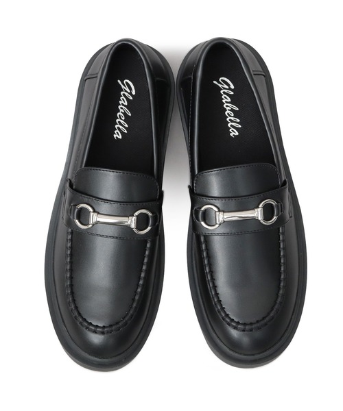 ８(eight)（エイト）の「ビットローファー ドレスシューズ（ローファー・メンズ・ブラック・SMALL/MEDIUM/LARGE/X-SMALL）」の2枚目の写真