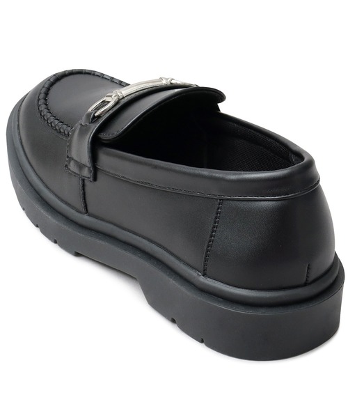 ８(eight)（エイト）の「ビットローファー ドレスシューズ（ローファー・メンズ・ブラック・SMALL/MEDIUM/LARGE/X-SMALL）」の5枚目の写真