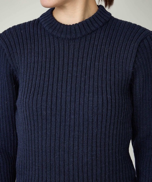 美品★カレンソロジー★Miller Rayner クルーネックニットプルオーバー Miller Rayner】リブクルーネックプルオーバーカレンソロジー