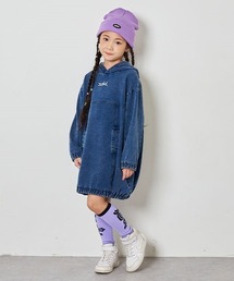 ピグメントパーカワンピース