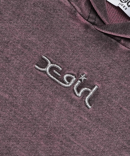 X-girl Stages（エックスガールステージス）の「ピグメントパーカワンピース（ワンピース・キッズ・ピンク/ブルー・130cm/120cm/110cm/100cm/90cm/140cm）」の12枚目の写真