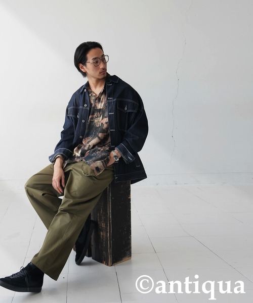 antiqua(アンティカ)の「ヴィンテージ柄シャツ(シャツ/ブラウス・レディース・マルチ・ONESIZE)」の20枚目の写真