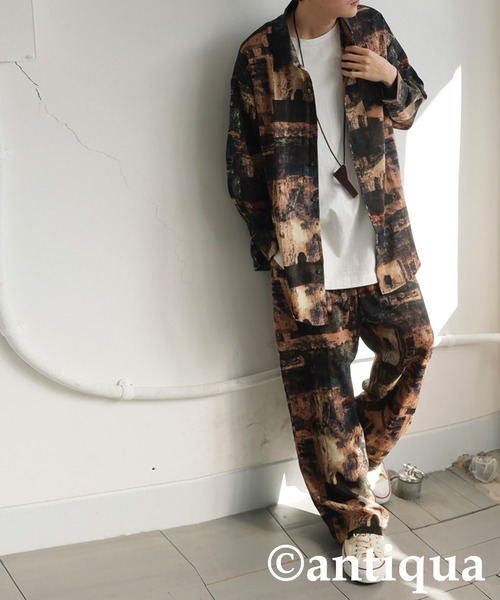 antiqua(アンティカ)の「ヴィンテージ柄シャツ(シャツ/ブラウス・レディース・マルチ・ONESIZE)」の21枚目の写真