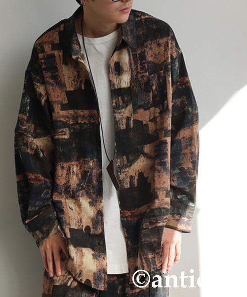 antiqua(アンティカ)の「ヴィンテージ柄シャツ(シャツ/ブラウス・レディース・マルチ・ONESIZE)」の22枚目の写真