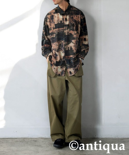 antiqua(アンティカ)の「ヴィンテージ柄シャツ(シャツ/ブラウス・レディース・マルチ・ONESIZE)」の17枚目の写真