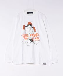 THE Nookie（ザヌーキー）の「【W】【it】【THE nookie LOVE Rio Kuriyama】PORTRAIT L/S TEE（Tシャツ/カットソー）」