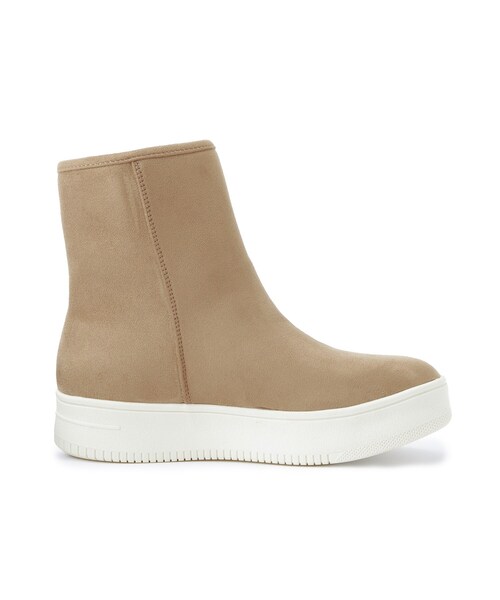 OPAQUE.CLIP(オペークドットクリップ)の「◆スニーカーソールサイドジップブーツ(ブーツ・レディース・ベージュ系6/ブラック・03/02)」の6枚目の写真