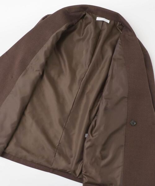 SENSE OF PLACE by URBAN RESEARCH(センスオブプレイスバイアーバンリサーチ)の「『UR TECH』ヘリンボーンダブルテーラードジャケット(その他アウター・メンズ・ブラウン/ブラック・MEDIUM/LARGE)」の16枚目の写真