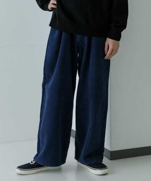 URBAN RESEARCH（アーバンリサーチ）の「URBAN RESEARCH iD　ストーンウォッシュコーデュロイパンツ（その他パンツ・メンズ・スミクロ/ネイビー・MEDIUM/LARGE）」の22枚目の写真