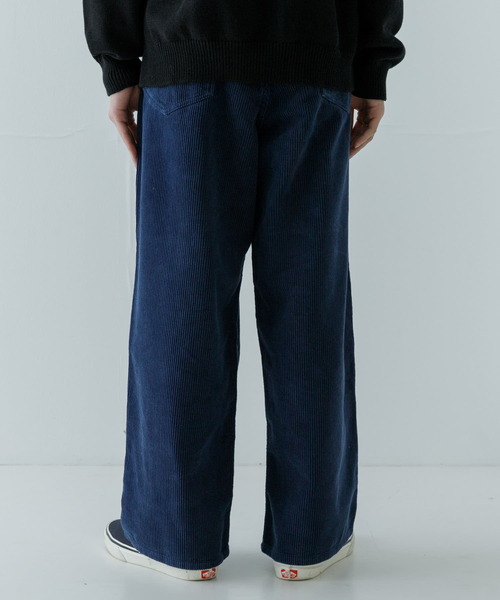 URBAN RESEARCH（アーバンリサーチ）の「URBAN RESEARCH iD　ストーンウォッシュコーデュロイパンツ（その他パンツ・メンズ・スミクロ/ネイビー・MEDIUM/LARGE）」の8枚目の写真