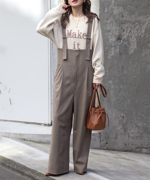 セール】Make it Happenロゴニット（ニット/セーター）｜Bonjour Sagan