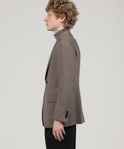 TOMORROWLAND （トゥモローランド）の「ウールカシミヤ シングルブレステッド 2Bジャケット ZEGNA TROFEO CASHMERE（テーラードジャケット・メンズ・ベージュ/ネイビー/レッド系その他・48/52/50/46/44/42/54）」の6枚目の写真