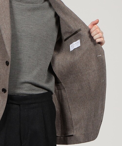 極美品 定価13万円 ゼニア【Z ZEGNA】Wフェイスウール2BジャケットXL 極美品 定価13 ゼニア【Z ZEGNA】Wフェイスウール2BジャケットXL