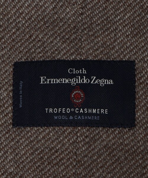 TOMORROWLAND （トゥモローランド）の「ウールカシミヤ シングルブレステッド 2Bジャケット ZEGNA TROFEO CASHMERE（テーラードジャケット・メンズ・ベージュ/ネイビー/レッド系その他・48/52/50/46/44/42/54）」の15枚目の写真