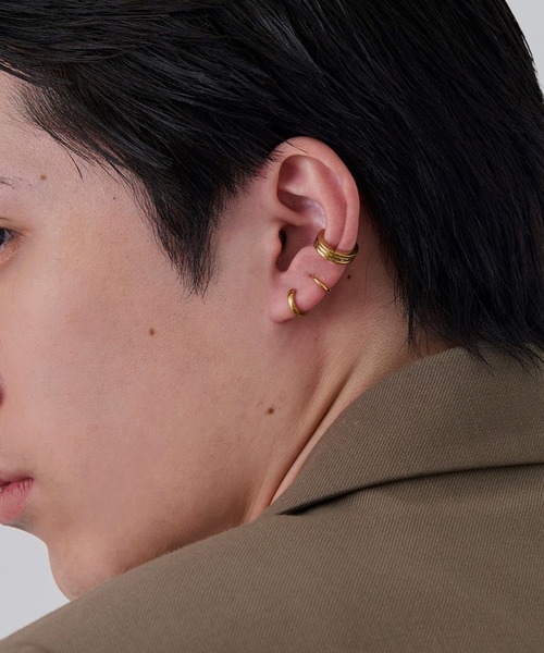 Phoebe（フィービィー）の「<限定ペア商品>【金属アレルギー対応】ワンタッチメタルフープミニペアピアス/BOX付き（ピアス（両耳用）・レディース・シルバー/イエローゴールド/ピンクゴールド/シルバー×ゴールド・FREE）」の8枚目の写真