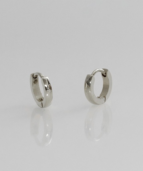 Phoebe（フィービィー）の「<限定ペア商品>【金属アレルギー対応】ワンタッチメタルフープミニペアピアス/BOX付き（ピアス（両耳用）・レディース・シルバー/イエローゴールド/ピンクゴールド/シルバー×ゴールド・FREE）」の17枚目の写真