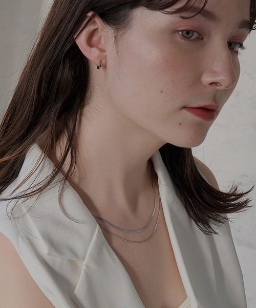 Phoebe（フィービィー）の「<限定ペア商品>【金属アレルギー対応】ワンタッチメタルフープミニペアピアス/BOX付き（ピアス（両耳用）・レディース・シルバー/イエローゴールド/ピンクゴールド/シルバー×ゴールド・FREE）」の15枚目の写真