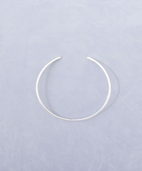 NOLLEY’S（ノーリーズ）の「【grace grace/グラスグラス】【WEB STAFF恵☆別注アイテム】プレーンチョーカー（チョーカー・レディース・ゴールド/シルバー・FREE）」の2枚目の写真