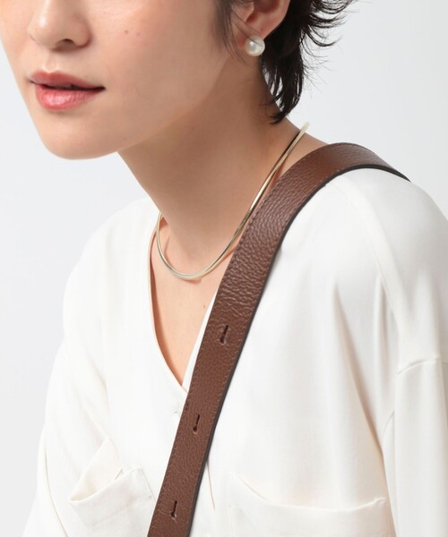 NOLLEY’S（ノーリーズ）の「【grace grace/グラスグラス】【WEB STAFF恵☆別注アイテム】プレーンチョーカー（チョーカー・レディース・ゴールド/シルバー・FREE）」の7枚目の写真