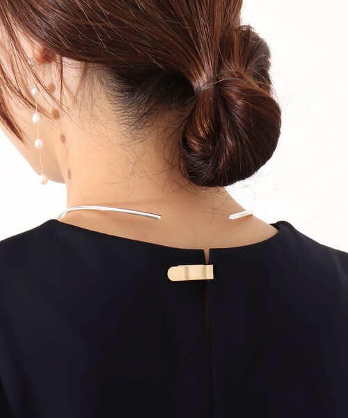 NOLLEY’S（ノーリーズ）の「【grace grace/グラスグラス】【WEB STAFF恵☆別注アイテム】プレーンチョーカー（チョーカー・レディース・ゴールド/シルバー・FREE）」の18枚目の写真