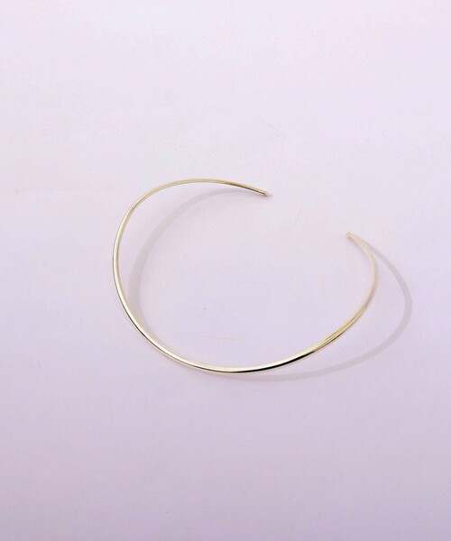NOLLEY’S（ノーリーズ）の「【grace grace/グラスグラス】【WEB STAFF恵☆別注アイテム】プレーンチョーカー（チョーカー・レディース・ゴールド/シルバー・FREE）」の20枚目の写真
