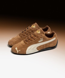 PUMA スエードスニーカー ブラウン PUMA Indoor R スエード スニーカー | ブラウン | FARFETCH JP