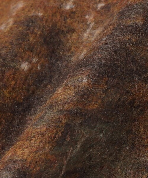 BEAMS HEART（ビームスハート）の「シャギー マーブル クルー【ユニセックス】（ニット/セーター・メンズ・ブラウン/ブラック/ネイビー・MEDIUM/SMALL/LARGE）」の8枚目の写真