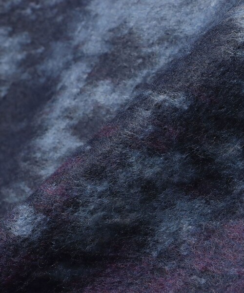 BEAMS HEART（ビームスハート）の「シャギー マーブル クルー【ユニセックス】（ニット/セーター・メンズ・ブラウン/ブラック/ネイビー・MEDIUM/SMALL/LARGE）」の5枚目の写真