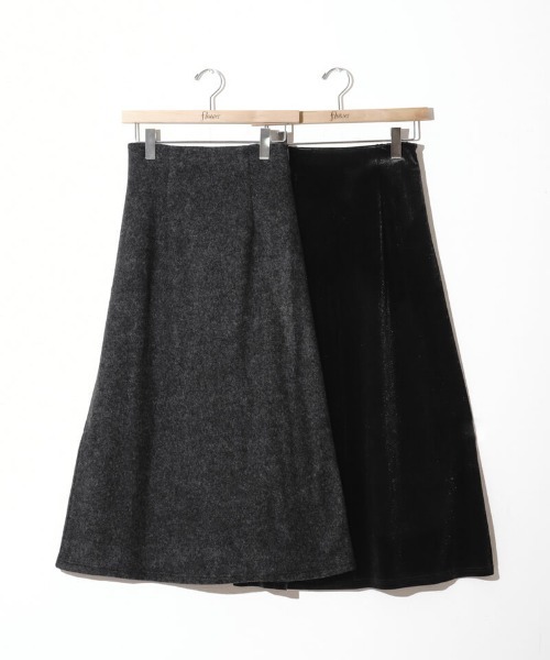 flower（フラワー）の「エニーフレアスカート（スカート・レディース・ブラック系その他/ブラック・FREE）」の3枚目の写真