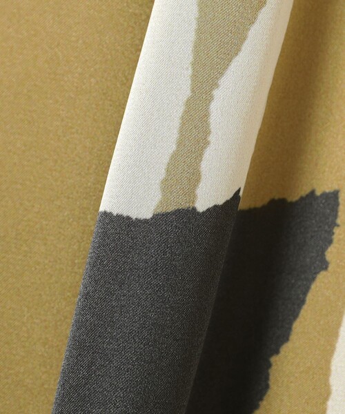 Demi-Luxe BEAMS（デミルクス ビームス）の「シックプリント パンツ（その他パンツ・レディース・ベージュ・38/36）」の3枚目の写真