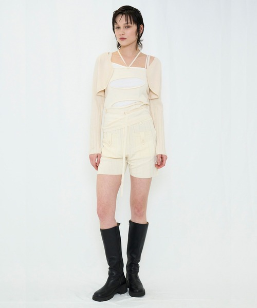 KNIT BOLERO CARDIGAN（カーディガン/ボレロ）｜VIAVANDA