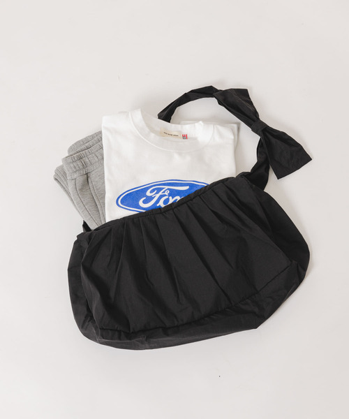 URBAN RESEARCH Sonny Label（アーバンリサーチサニーレーベル）の「2WAYリボンショルダーバッグ（ショルダーバッグ・レディース・ブラック/アイボリー・ONE）」の16枚目の写真