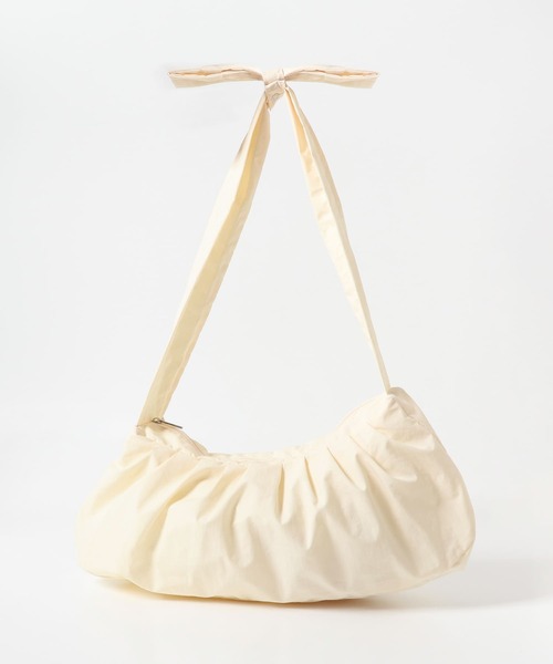 URBAN RESEARCH Sonny Label（アーバンリサーチサニーレーベル）の「2WAYリボンショルダーバッグ（ショルダーバッグ・レディース・ブラック/アイボリー・ONE）」の17枚目の写真