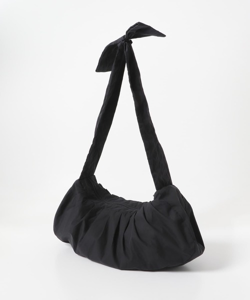 URBAN RESEARCH Sonny Label（アーバンリサーチサニーレーベル）の「2WAYリボンショルダーバッグ（ショルダーバッグ・レディース・ブラック/アイボリー・ONE）」の20枚目の写真