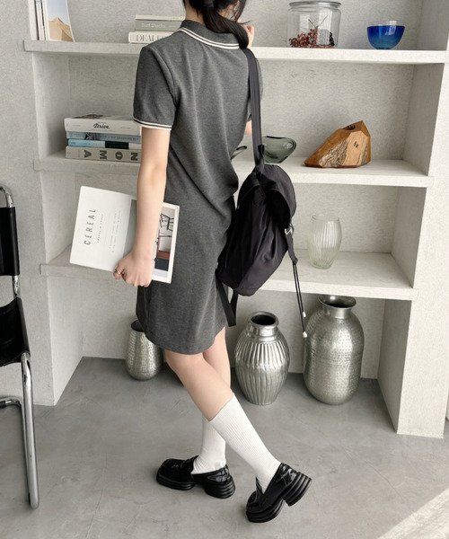セール】Ada.別注 // U.S. POLO ASSN ラインデザイン 鹿子 ポロ