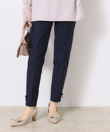 couture brooch | 【2025春新作！ラクチンきれい見えパンツ】リボンハイパーストレッチパンツ(その他パンツ)