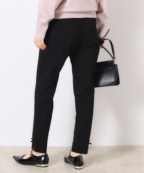 couture brooch（クチュールブローチ）の「【ラクチンきれい見えパンツ】リボンハイパーストレッチパンツ（その他パンツ・レディース・ブラック系7/ネイビー/ライトグレー/ブラック・40/34/36/42/38）」の20枚目の写真