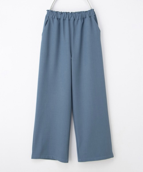 Honeys（ハニーズ）の「イージーワイドパンツ（その他パンツ・レディース・ライトグリーン/ライトグレー系/ブルー/ブラック/チャコール/ブラウン・L/LL/M/S）」の20枚目の写真