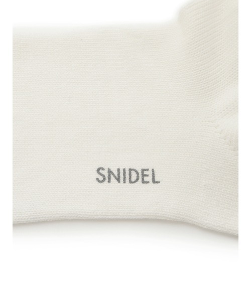 SNIDEL（スナイデル）の「ラインソックス（ソックス/靴下・レディース・ダークグレー/ベージュ/ブラック・FREE）」の7枚目の写真