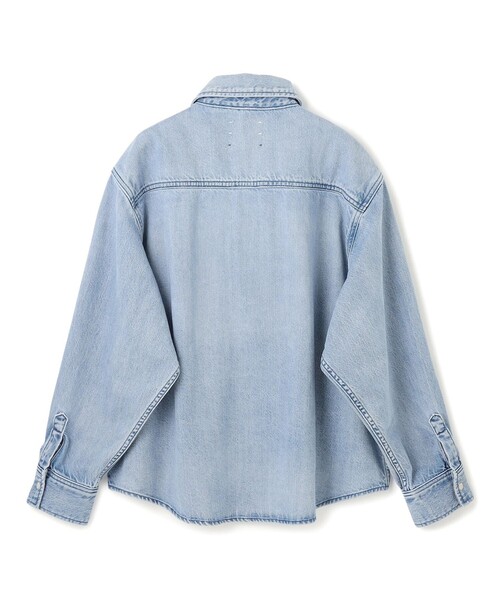 uncrave(アンクレイヴ)の「【upper hights × uncrave】THE SENSE uncrave デニムシャツ(シャツ/ブラウス・レディース・サックスブルー系・1/2)」の14枚目の写真